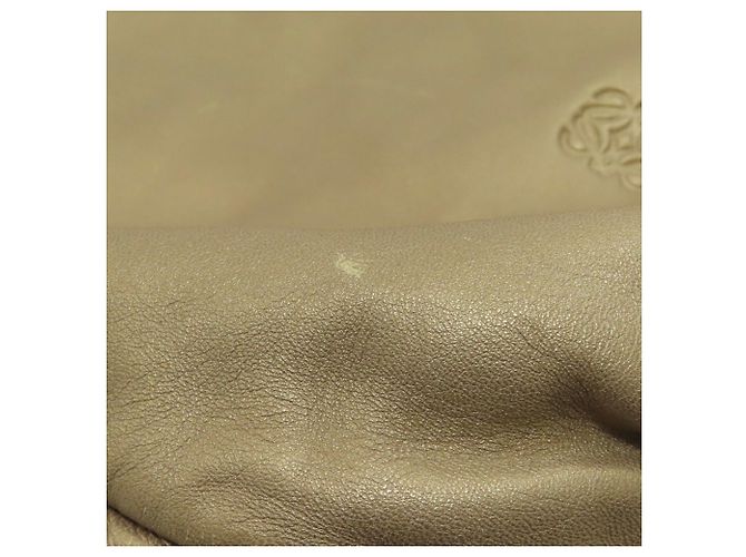 Borsa in pelle Anagram Loewe per donne D'oro - vista 13