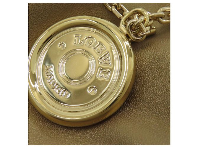 Borsa in pelle Anagram Loewe per donne D'oro - vista 18