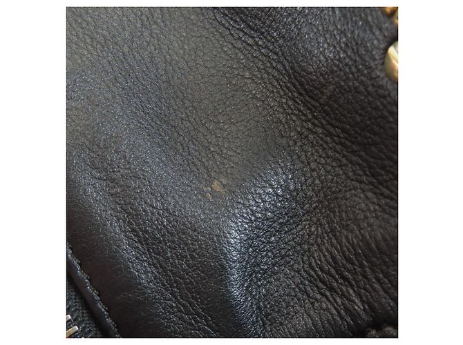 Borsa 2 in 1 Chanel Coco Mark con hardware dorato Nero - vista 12