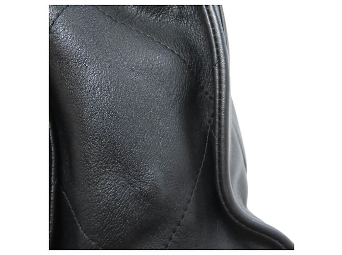 Borsa 2 in 1 Chanel Coco Mark con hardware dorato Nero - vista 18