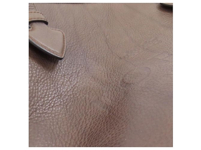 Borsa Tote Loewe in pelle con logo Marrone - vista 15