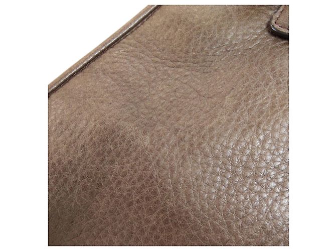 Borsa Tote Loewe in pelle con logo Marrone - vista 18