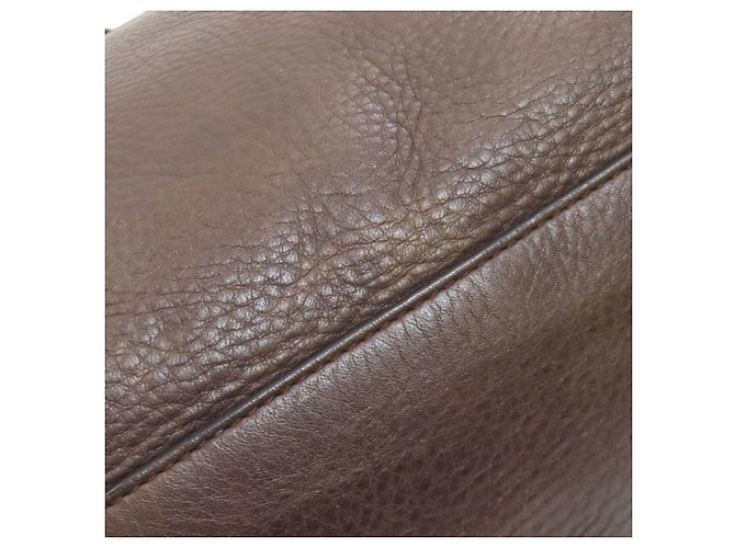 Borsa Tote Loewe in pelle con logo Marrone - vista 20