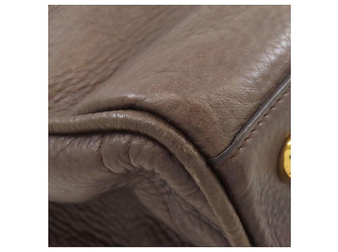 Borsa Tote Loewe in pelle con logo Marrone - vista 27