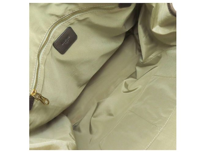 Borsa Tote Loewe in pelle con logo Marrone - vista 5