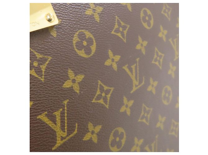 Malette en toile Monogram Louis Vuitton Marron Monogramme - vue 13