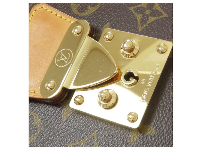 Malette en toile Monogram Louis Vuitton Marron Monogramme - vue 16
