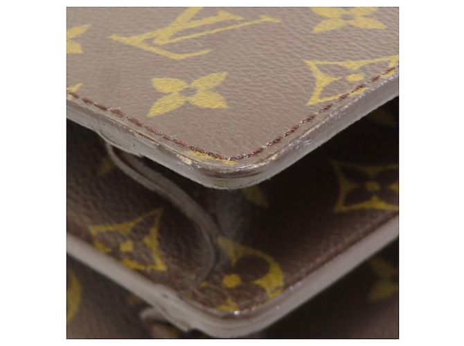 Malette en toile Monogram Louis Vuitton Marron Monogramme - vue 23