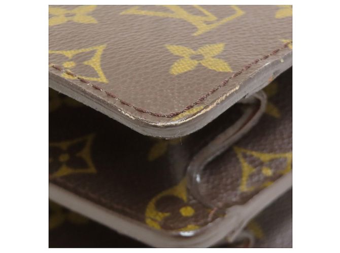 Malette en toile Monogram Louis Vuitton Marron Monogramme - vue 24
