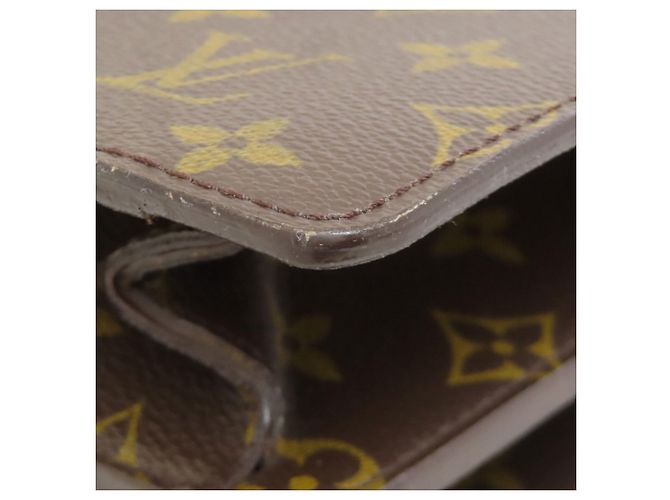 Malette en toile Monogram Louis Vuitton Marron Monogramme - vue 25