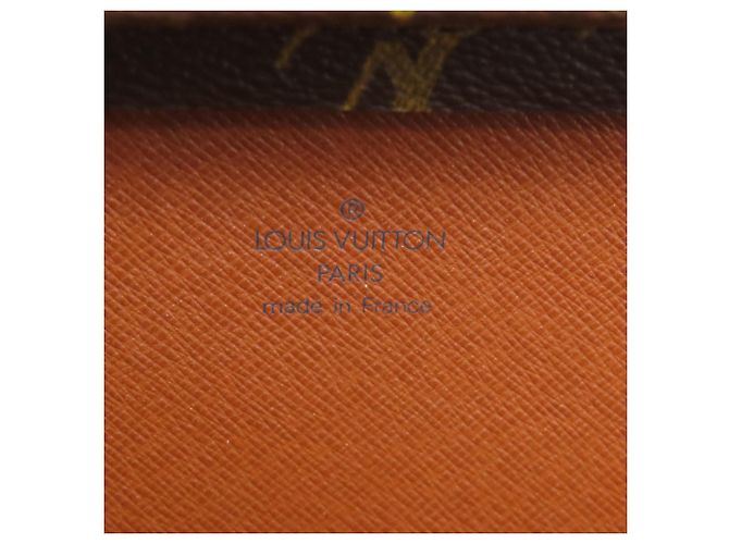 Malette en toile Monogram Louis Vuitton Marron Monogramme - vue 6