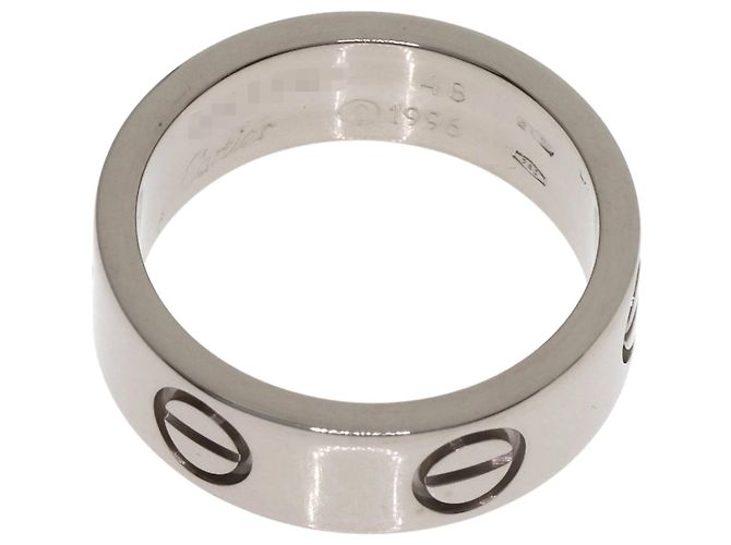 Anello Love Cartier in oro bianco 18K - vista 4