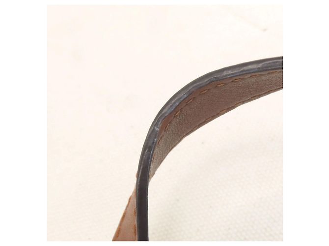 Jimmy Choo Logo Tote Bag aus beigem Canvas - Ansicht 13