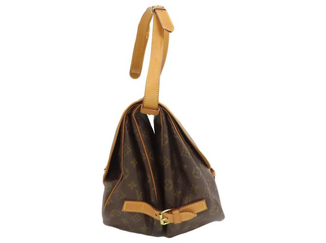 Borsa a Spalla Saumur 35 M42254 di Louis Vuitton Monogramma - vista 3