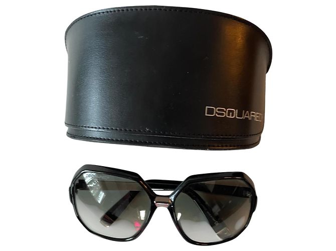 Dsquared2 Sonnenbrille Schwarz Acetat - Ansicht 2