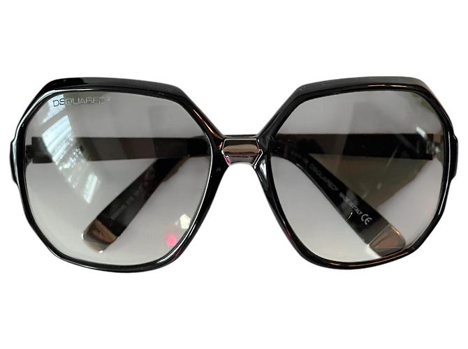Dsquared2 Sonnenbrille Schwarz Acetat - Ansicht 3