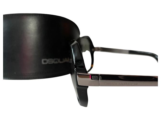 Dsquared2 Sonnenbrille Schwarz Acetat - Ansicht 4