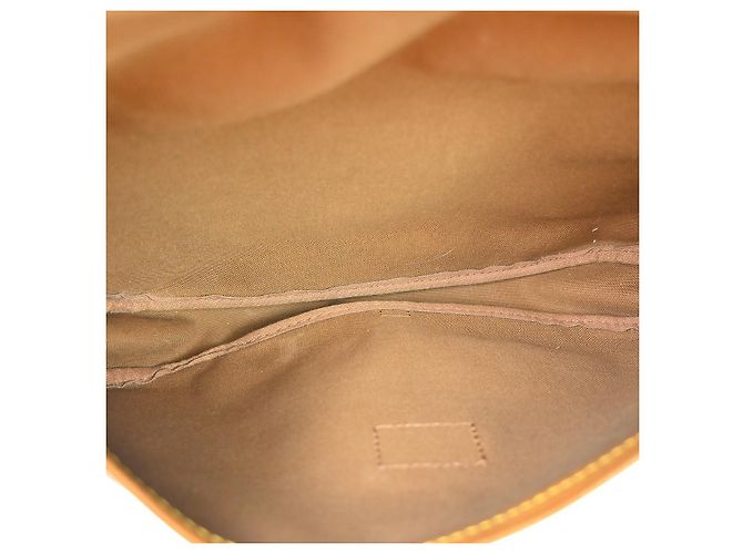 Borsa Saumur Louis Vuitton in tela Monogram 30 Marrone - vista 3