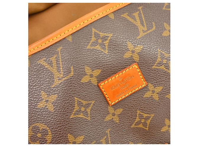 Borsa Saumur Louis Vuitton in tela Monogram 30 Marrone - vista 4
