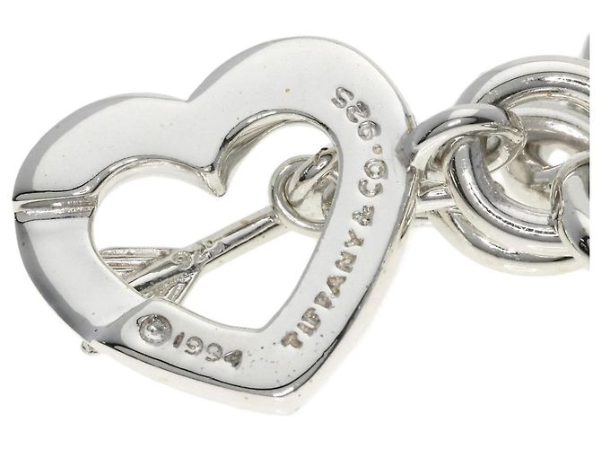 Bracciale in argento con charm a forma di cuore e freccia Tiffany & Co. - vista 6