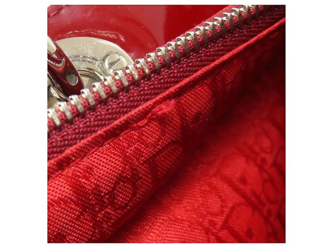 Borsa a mano 2 in 1 Christian Dior Lady Rosso - vista 10