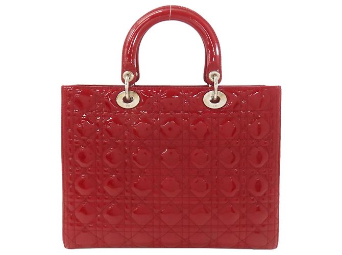 Borsa a mano 2 in 1 Christian Dior Lady Rosso - vista 2