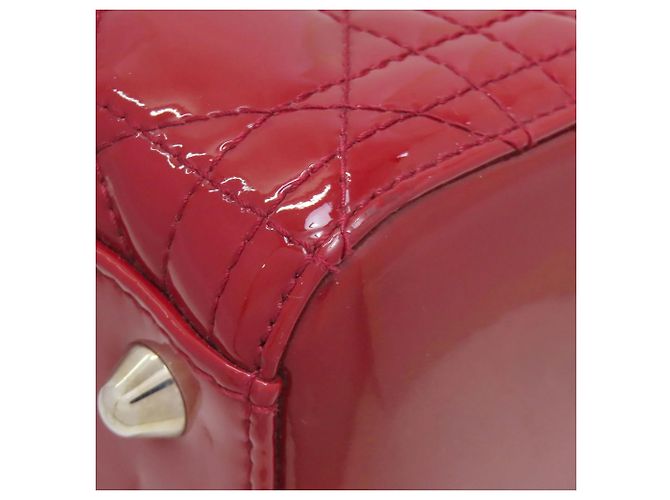 Borsa a mano 2 in 1 Christian Dior Lady Rosso - vista 25