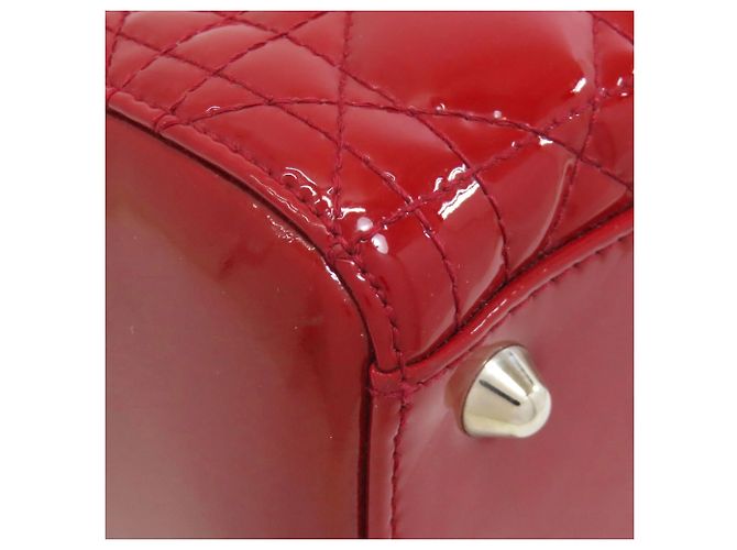 Borsa a mano 2 in 1 Christian Dior Lady Rosso - vista 26