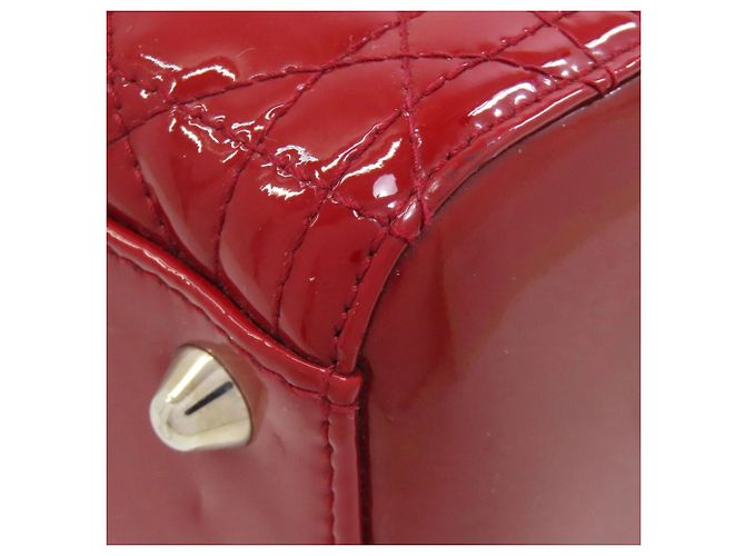 Borsa a mano 2 in 1 Christian Dior Lady Rosso - vista 27