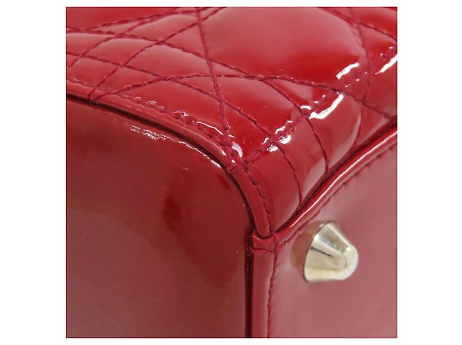 Borsa a mano 2 in 1 Christian Dior Lady Rosso - vista 28