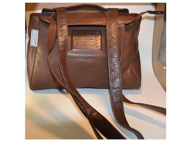 Fendissime Borsa a mano Fendi in pelle marrone - vista 7