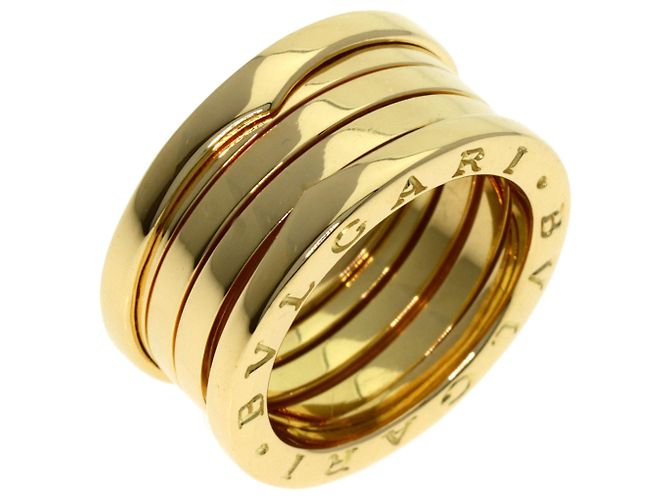 Bulgari Anello B.zero1 4 bande in oro giallo 18K Bvlgari - vista 2