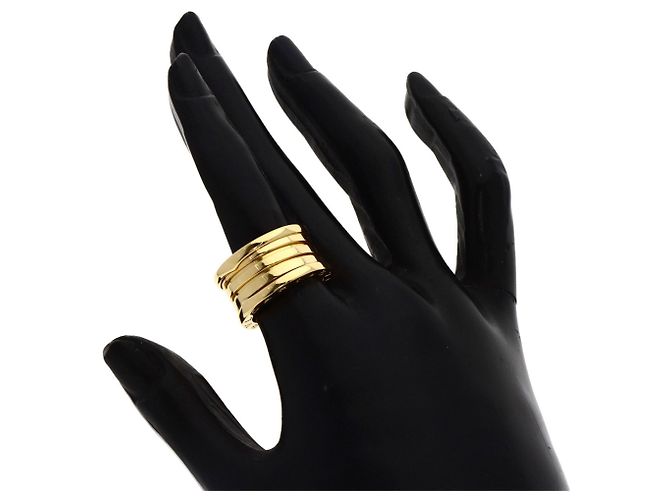 Bulgari Anello B.zero1 4 bande in oro giallo 18K Bvlgari - vista 5