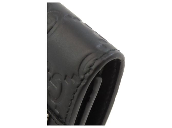 Llave Gucci GG Signature Shima Negro - vista 16