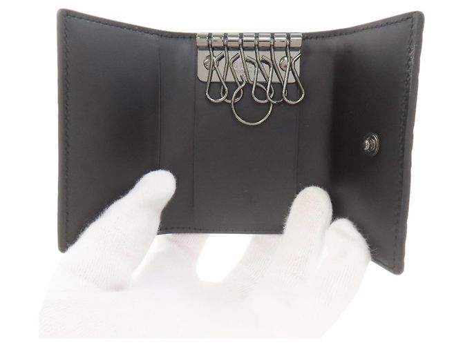 Llave Gucci GG Signature Shima Negro - vista 4