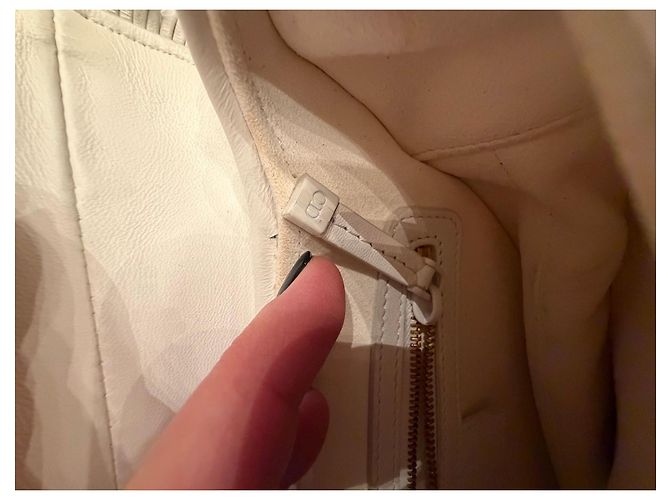 Dior Saddle sella in pelle bianca intrecciata Bianco - vista 9