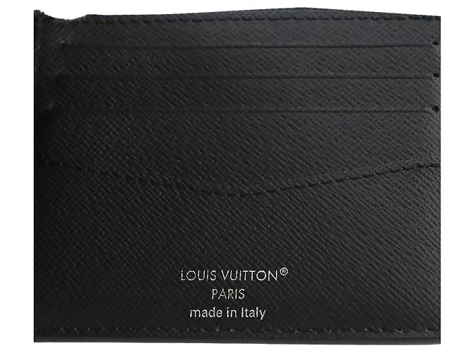 Slender Louis Vuitton Monogram Gradient Geldbörse im Bi-Fold-Format Schwarz Mehrfarben - Ansicht 9