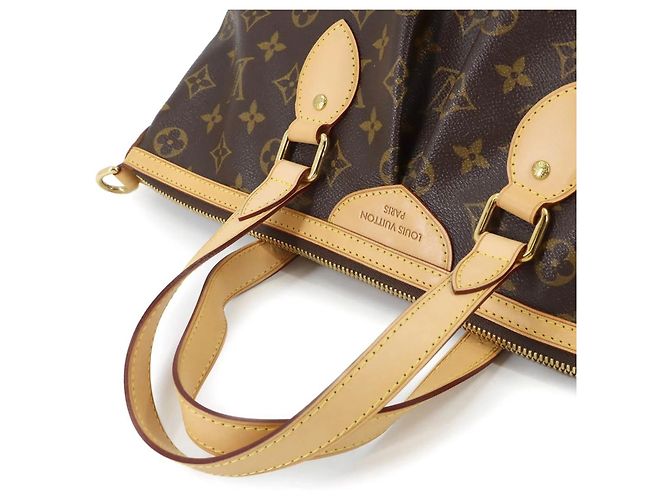 Borsa Tote Palermo PM Monogramma Louis Vuitton Marrone - vista 6