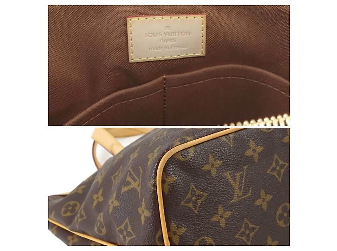 Borsa Tote Palermo PM Monogramma Louis Vuitton Marrone - vista 8