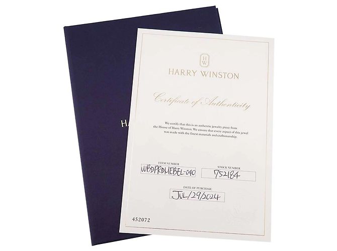 Harry Winston Bell Band Ring aus Platin - Ansicht 8