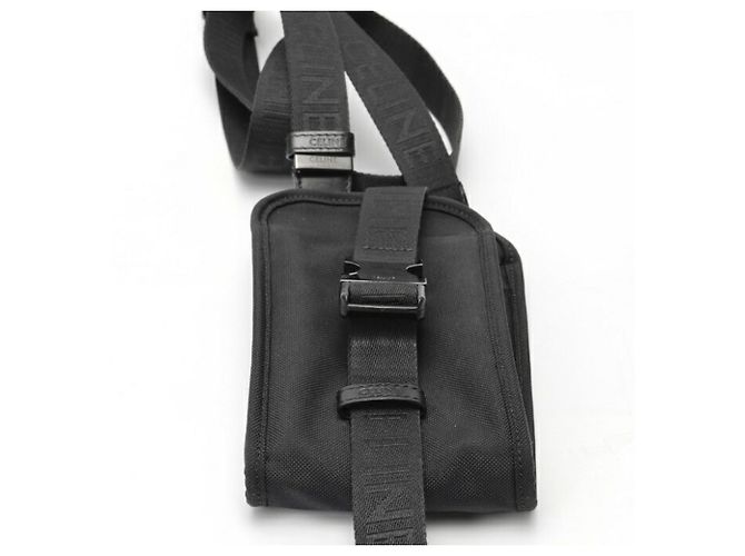 Céline Pochette Mobile Trekking Celine Nero - vista 4