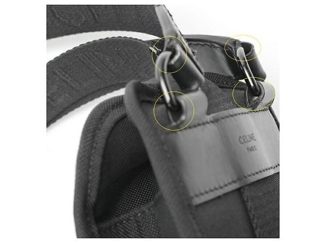 Céline Pochette Mobile Trekking Celine Nero - vista 6