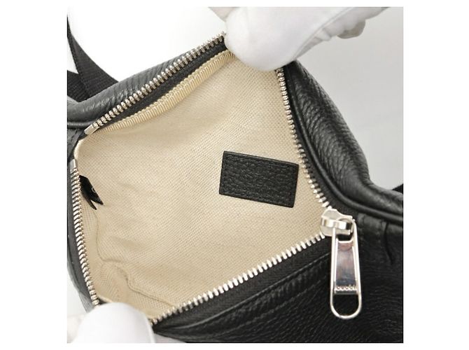 Borsa a Cintura Gucci Jumbo GG Small Nero - vista 6