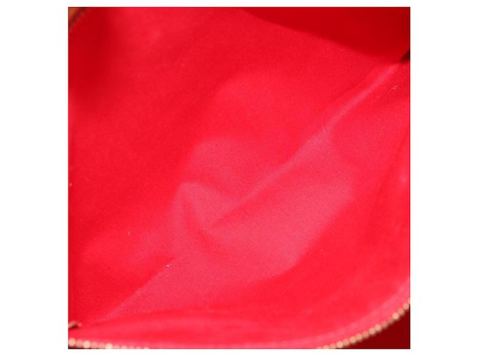 LOUIS VUITTON Borsa Tote Reade GM Monogram Vernis Rossa M91084 LV Auth AMZ416 Rosso - vista 21