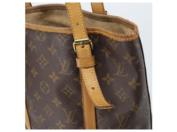 LOUIS VUITTON Borsa a Spalla Monogram Bucket GM M42236 LV Auth ARZ501 Monogramma - vista 14