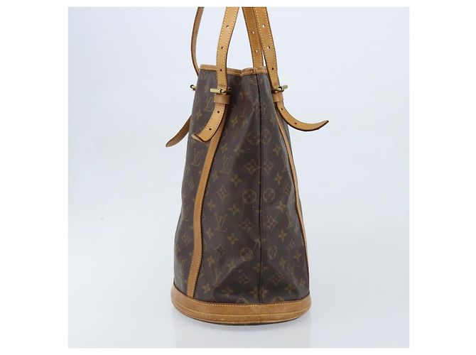 LOUIS VUITTON Borsa a Spalla Monogram Bucket GM M42236 LV Auth ARZ501 Monogramma - vista 4