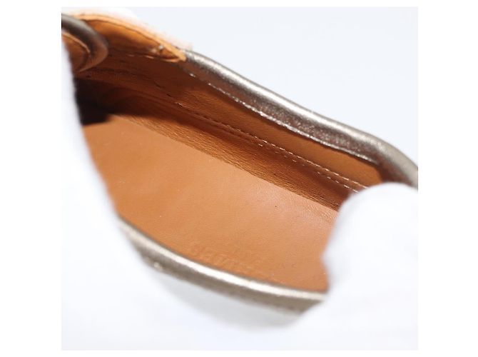 Hermès Sneakers HERMES in pelle bianca Auth 174640A Bianco - vista 16