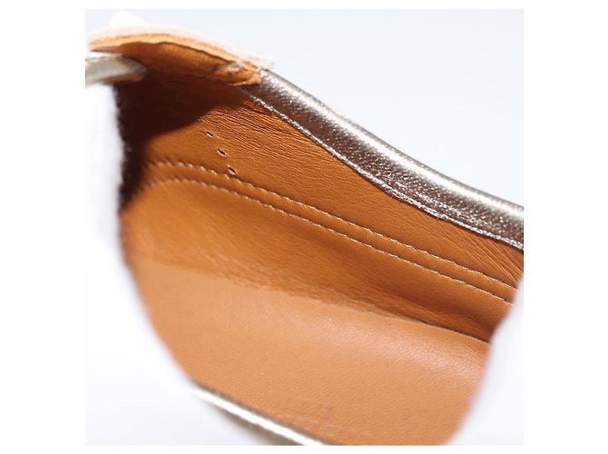Hermès Sneakers HERMES in pelle bianca Auth 174640A Bianco - vista 31
