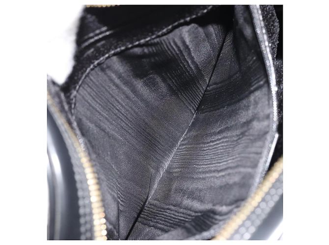 Bolso Tote GUCCI de cuero patentado negro y dorado Auth bs34437 - vista 20