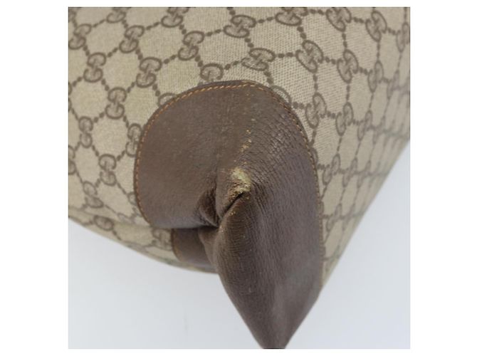 Gucci Borsa Tote GG Supreme in PVC beige e oro 002 39 0172 Auth gh2028 - vista 13